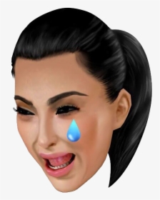 Kim Kardashian Emoji, HD Png Download, Transparent PNG