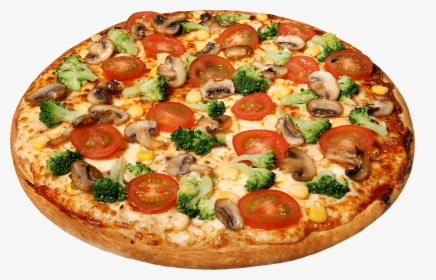 Large Pizza With Tomatoes - Pizza Images Hd Png, Transparent Png, Transparent PNG