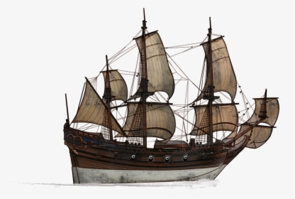 Png Of Ships - Old Sailing Ship Png, Transparent Png, Transparent PNG