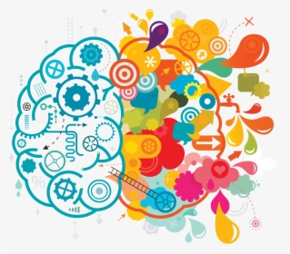 Creative Brain Png - Cerebro Creativo Y Ludico, Transparent Png, Transparent PNG