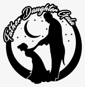 Transparent Dance Clip Art - Daddy Daughter Dance Silhouette, HD Png Download, Transparent PNG