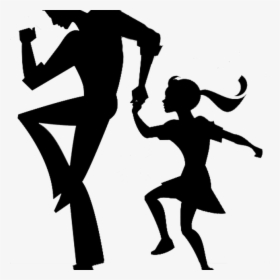 Family Dance Silhouette, HD Png Download, Transparent PNG