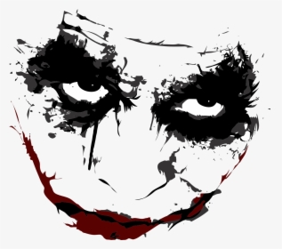 Joker Batman Harley Quinn Tattoo - Heath Ledger Joker Tattoo Design, HD Png  Download , Transparent Png Image - PNGitem