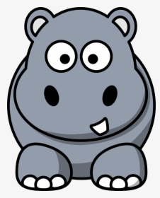 Free Clip Art Animals Hippo Animal Clipart Png - Hippo Clipart, Transparent Png, Transparent PNG