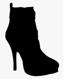 High-heeled Shoe Stiletto Heel Sneakers - High Heel Boots Clipart, HD Png Download, Transparent PNG