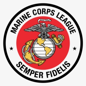 Clip Art League Clipart - Marine Corps League Semper Fidelis, HD Png Download, Transparent PNG