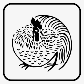 Tori Clip Arts - Japanese Family Crest Chicken, HD Png Download, Transparent PNG