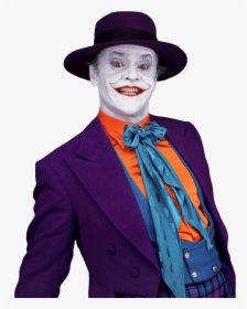 Jack Nicholson Joker Batman - Joker 1989 Jack Nicholson, HD Png Download, Transparent PNG