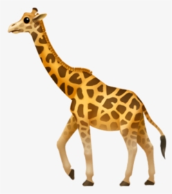 Download Giraffe Png Transparent Images Transparent - Giraffe Emoji Apple, Png Download, Transparent PNG