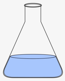 Erlenmeyer Flask Laboratory Flasks Volumetric Flask - Erlenmeyerkolben Clipart, HD Png Download, Transparent PNG