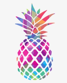 Black And White Pineapple Sticker, HD Png Download, Transparent PNG