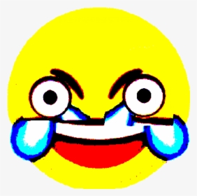 Free Png Download Open Eye Crying Laughing Emoji Png - Crying Laughing Emoji Png, Transparent Png, Transparent PNG