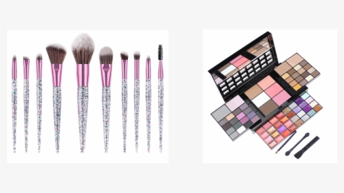 How To Use Makeup Brush - Kit De Sombras De Ojos Para Niña, HD Png Download, Transparent PNG