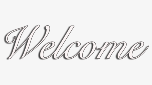 Welcome Free Vector Download Png - Calligraphy, Transparent Png, Transparent PNG