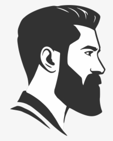 Beard Png - Transparent Background Beard Logo, Png Download, Transparent PNG