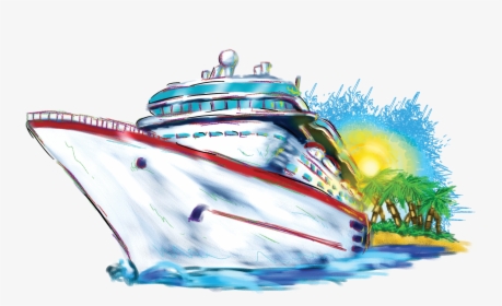 Cruise Ship Transparent Image - Cruise Ship Clipart, HD Png Download, Transparent PNG