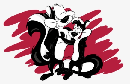 Transparent Pepe Le Pew Clipart - Sylvester And Pepe Le Pew, HD Png Download, Transparent PNG