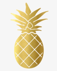 Gold Pineapple No Background, HD Png Download, Transparent PNG