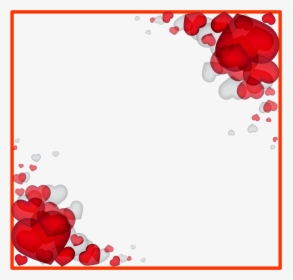 Transparent Valentines Png - Valentine Frames And Borders, Png Download, Transparent PNG