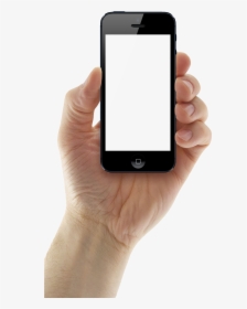 Hand Holding Phone Png - Hand Holding Cellphone Png, Transparent Png, Transparent PNG