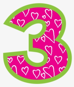 Pink Number 2 Birthday Clipart - Birthday Number 2 Png, Transparent Png, Transparent PNG