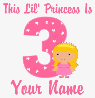 Transparent Number 2 Birthday Png - 3rd Birthday Png, Png Download, Transparent PNG