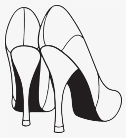 Shoes Clipart Heel - High Heel Shoes Clipart, HD Png Download, Transparent PNG