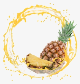 Pineapple Juice Splash Png, Transparent Png, Transparent PNG