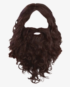 Transparent Mustache And Beard Clipart - Wig Beard, HD Png Download, Transparent PNG