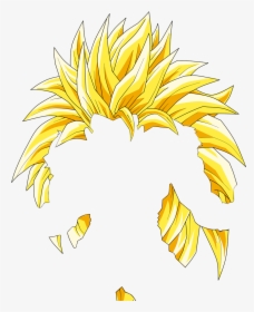 Goku Hair Png - Goku Super Saiyan 3 Hair, Transparent Png, Transparent PNG