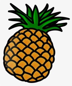Pineapple Clip Arts - Pineapple Clipart, HD Png Download, Transparent PNG