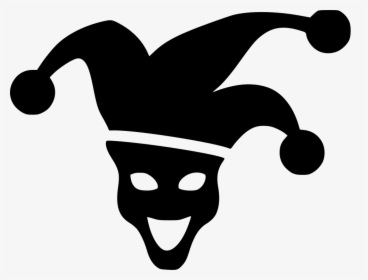 Joker Angry Face Mask Cap Hat - Jester Png, Transparent Png, Transparent PNG