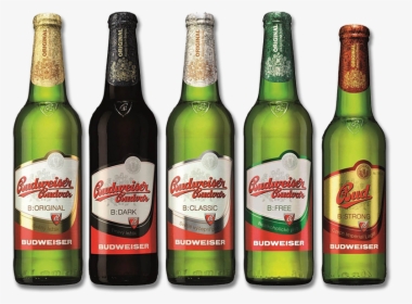 Transparent Budweiser Beer Bottle Png - Budweiser Czech Vs American, Png Download, Transparent PNG