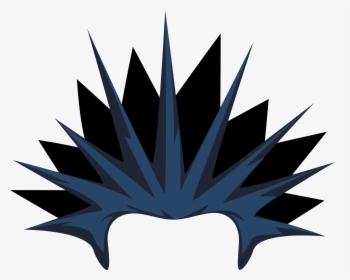 Spiky Hair - Illustration - Spiky Hair Png Cartoon, Transparent Png, Transparent PNG