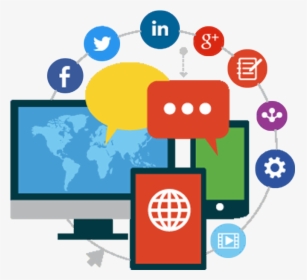 Social Media Png Transparent - Social Media Marketing Icon, Png Download, Transparent PNG