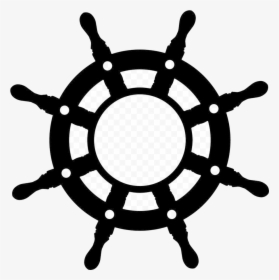 Ship Wheel Steering Background Clipart Boat Transparent - Clipart Ship Steering Wheel, HD Png Download, Transparent PNG