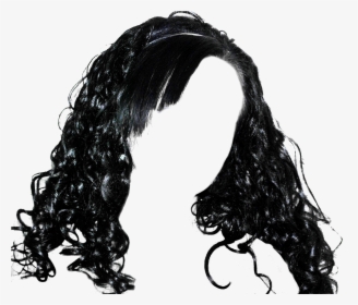 Hair wig PNG transparent image download, size: 2466x1231px