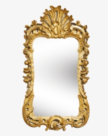 Mirror Gold Frame - Mirror Png Transparent, Png Download, Transparent PNG