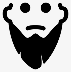 Beard Png - Long Beard Icon, Transparent Png, Transparent PNG