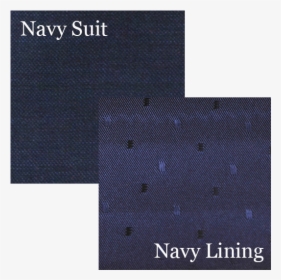 Navy Swatch & Lining - Suit, HD Png Download, Transparent PNG