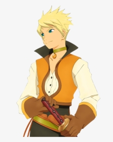 Blonde Anime Guy With Spiky Hair , Png Download - Guy Cecil Tales Of The Abyss, Transparent Png, Transparent PNG