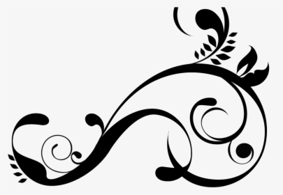 Simple Swirl Png Line Design Pictures Wwwpicturesbosscom - Swirls Clipart Black And White, Transparent Png, Transparent PNG