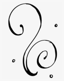 Simple Swirls Cliparts - Line Art, HD Png Download, Transparent PNG