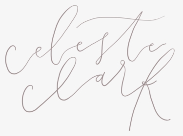 Vector Underline Calligraphy - Calligraphy, HD Png Download, Transparent PNG