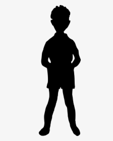 Boy Silhouette Transparent Background, HD Png Download, Transparent PNG