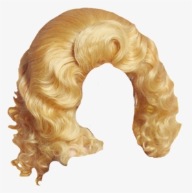 Transparent Long Hair Wig Png - Drag Queen Wig Png, Png Download, Transparent PNG