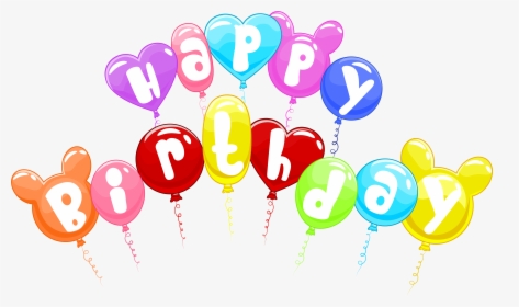 Vector Balloons Happy Birthday - Balloons Happy Birthday Png, Transparent Png, Transparent PNG