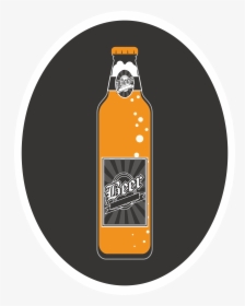 Beer Vector Sticker Png Download - Beer, Transparent Png, Transparent PNG