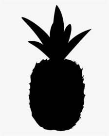 Pineapple - Transparent Pineapple Silhouette Png, Png Download, Transparent PNG