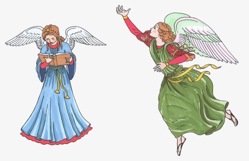 Art,outerwear,angel - Angels Clipart, HD Png Download, Transparent PNG